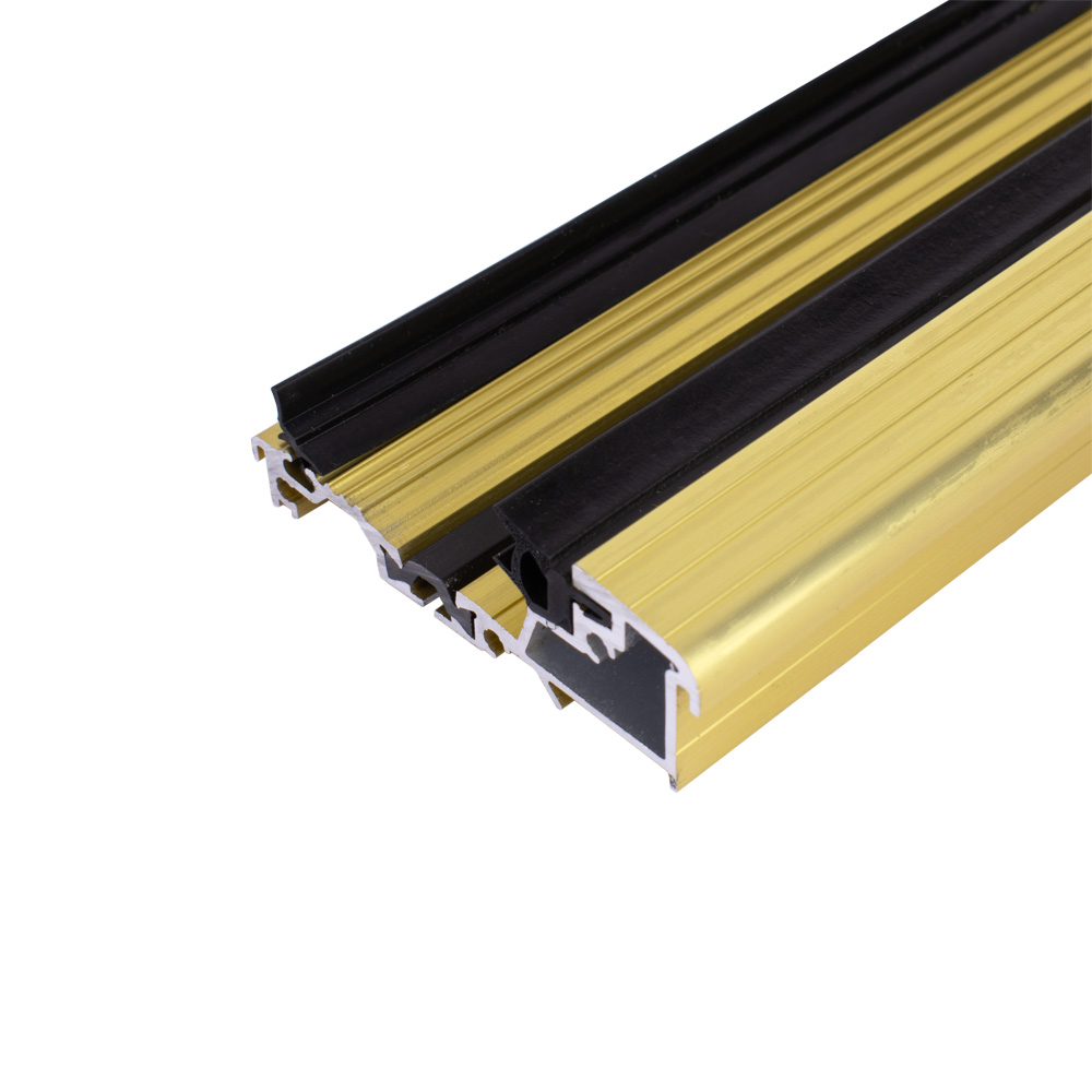 Exitex Inward Opening Thermally Broken MDS 70 RITB Door Threshold (Part M Disabled Access) - 1200mm - Gold